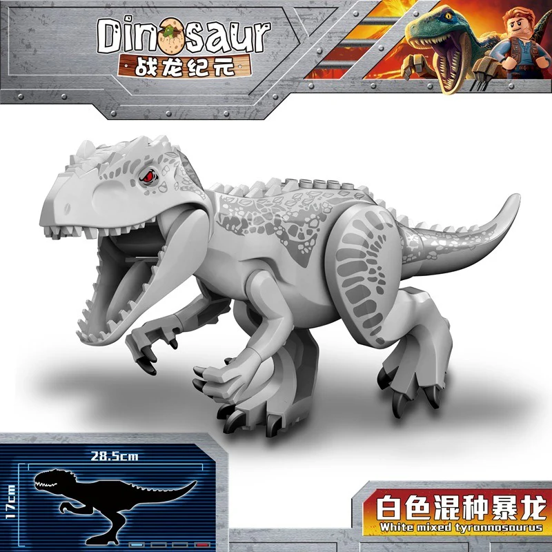 YG77028-1-YG77113-7 Jurassic Tyrannosaurus Baryonyx World Dinosaur Minifigures - Image 42
