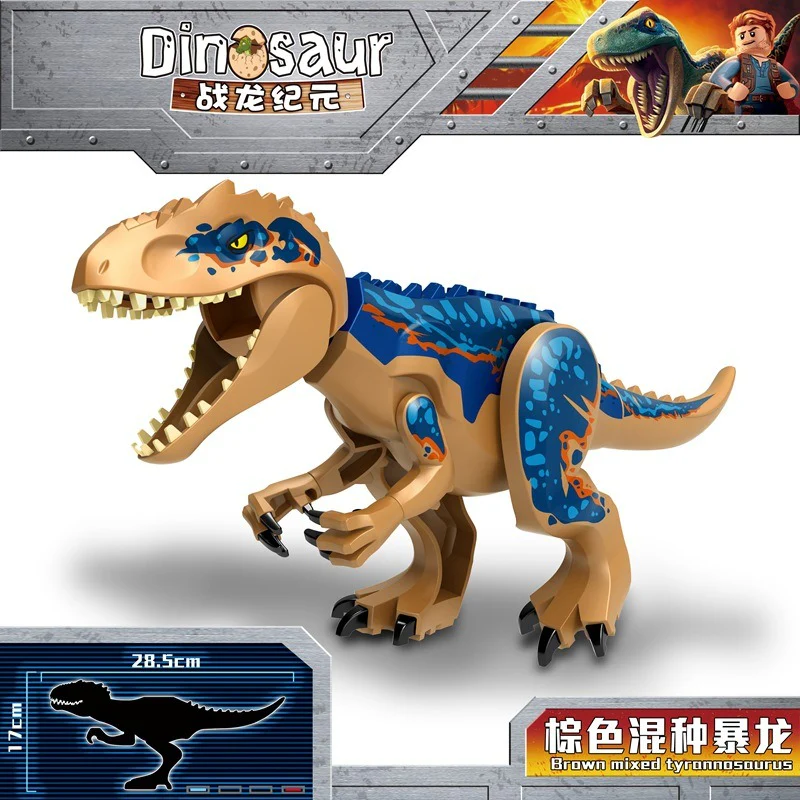 YG77028-1-YG77113-7 Jurassic Tyrannosaurus Baryonyx World Dinosaur Minifigures - Image 43