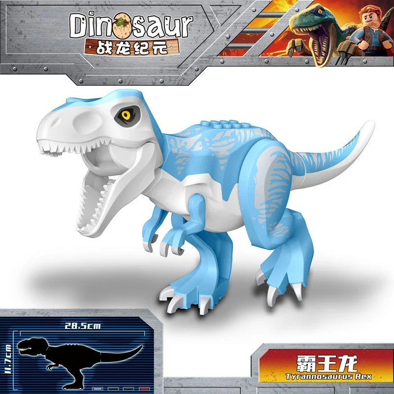YG77028-1-YG77113-7 Jurassic Tyrannosaurus Baryonyx World Dinosaur Minifigures - Image 44