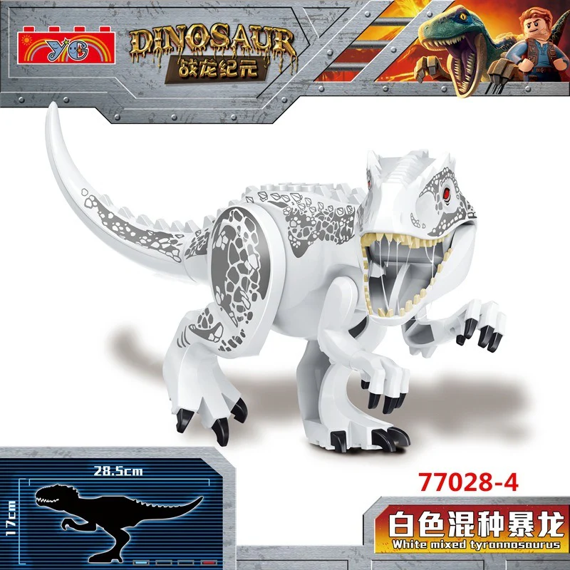 YG77028-1-YG77113-7 Jurassic Tyrannosaurus Baryonyx World Dinosaur Minifigures - Image 6