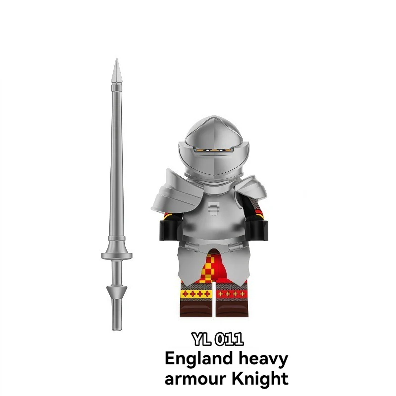 YL011-012 medieval militia soldiers Minifigures - Image 2