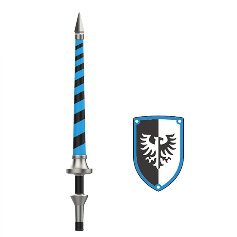 YL101-YL104 Medieval Templar Teutonic Knight Lance Shield Minifigures - Image 5