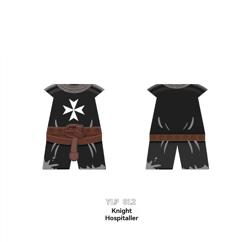 YLP005-012 Medieval Knight Breastplate Accessories Minifigures - Image 9