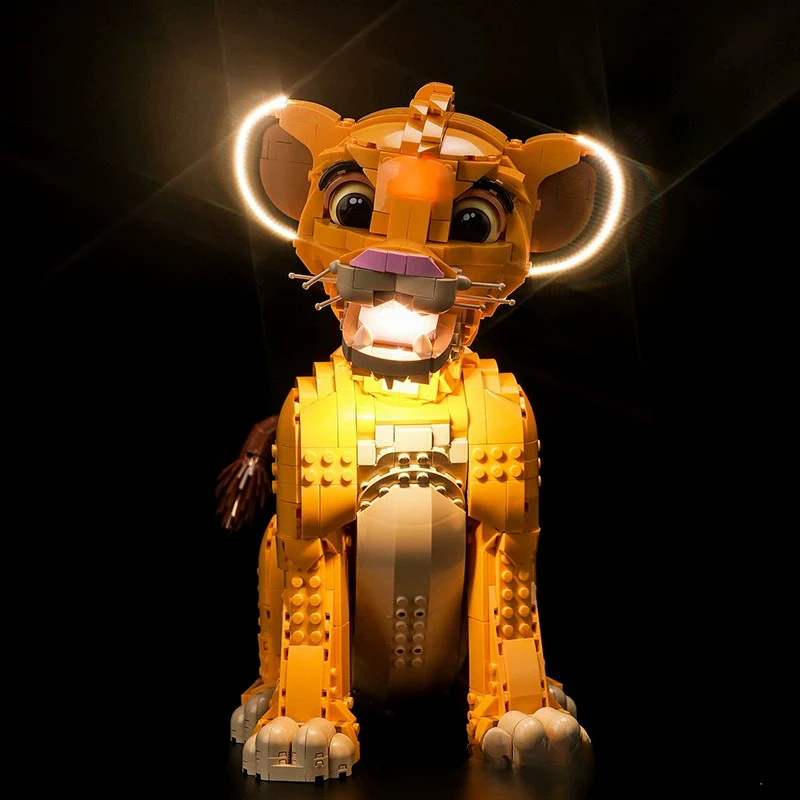 1445 pcs Young Simba the Lion King - Image 4