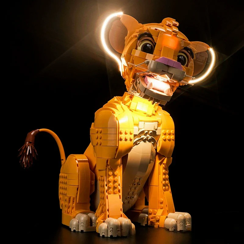 1445 pcs Young Simba the Lion King - Image 5