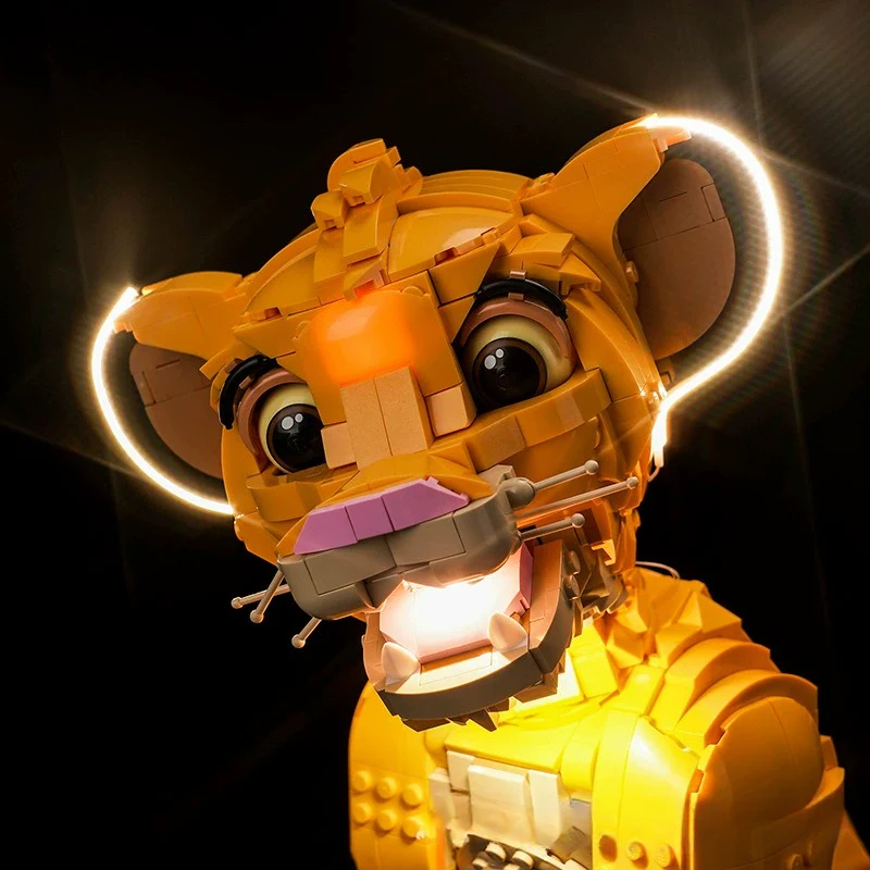 1445 pcs Young Simba the Lion King - Image 6