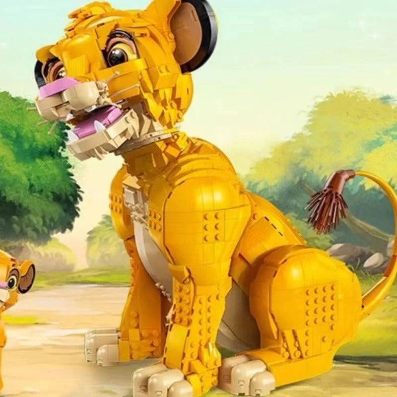 1445 pcs Young Simba the Lion King - Image 7