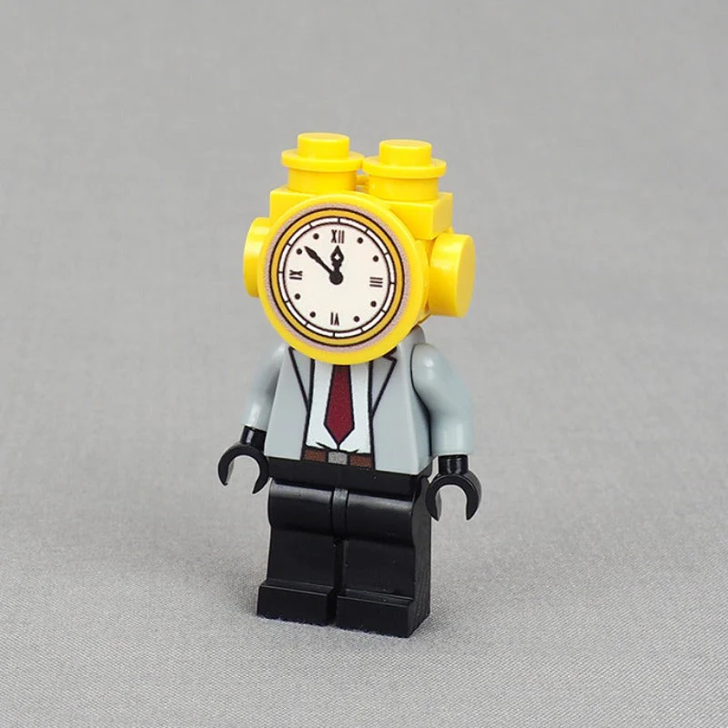 YU29-1 YU29-2 YU29-3 Toilet multiverse mini master clock minifigures - Image 2