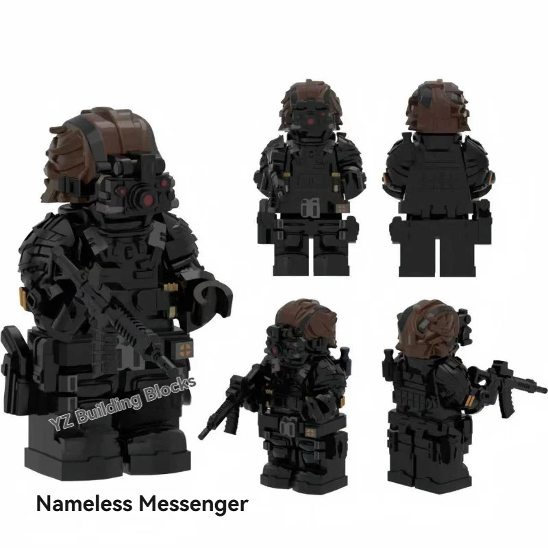 YZ00116A-00127A Operation Delta Force (without weapons) - Military Special Forces Minifigures - Image 2