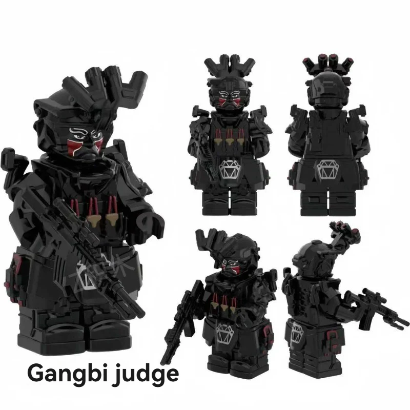 YZ00116A-00127A Operation Delta Force (without weapons) - Military Special Forces Minifigures - Image 3