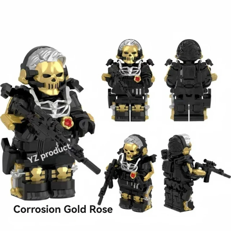 YZ00116A-00127A Operation Delta Force (without weapons) - Military Special Forces Minifigures - Image 4