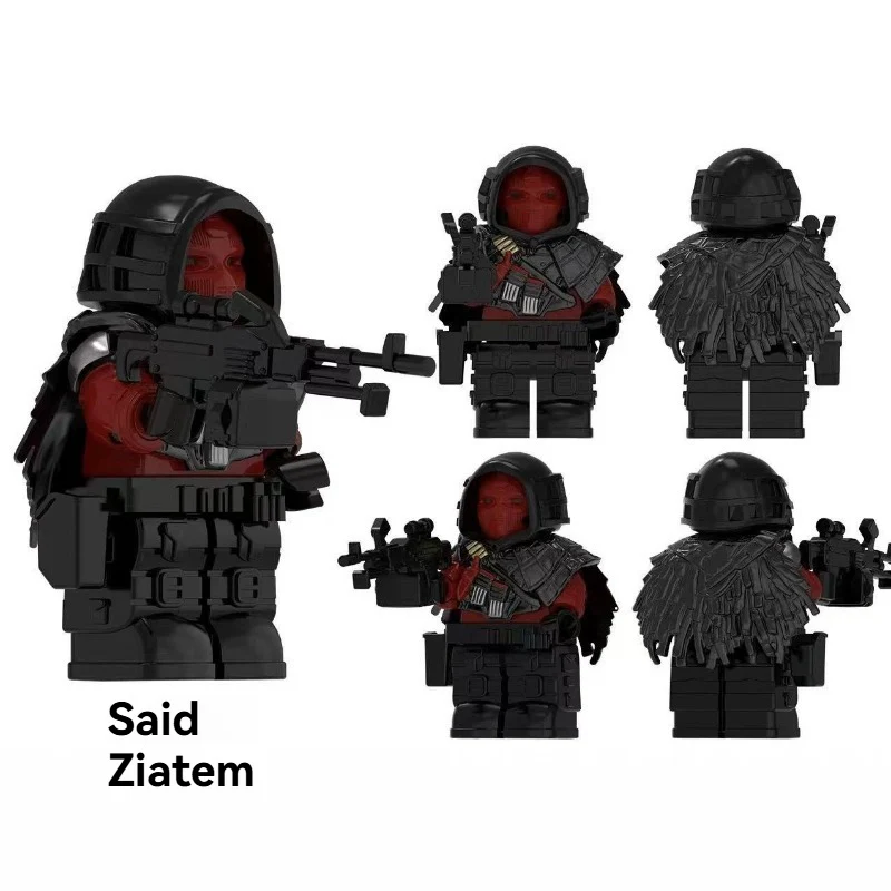 YZ00140A-00148A Operation Delta Force (without weapons fragments) - Military Special Forces Minifigures - Image 3