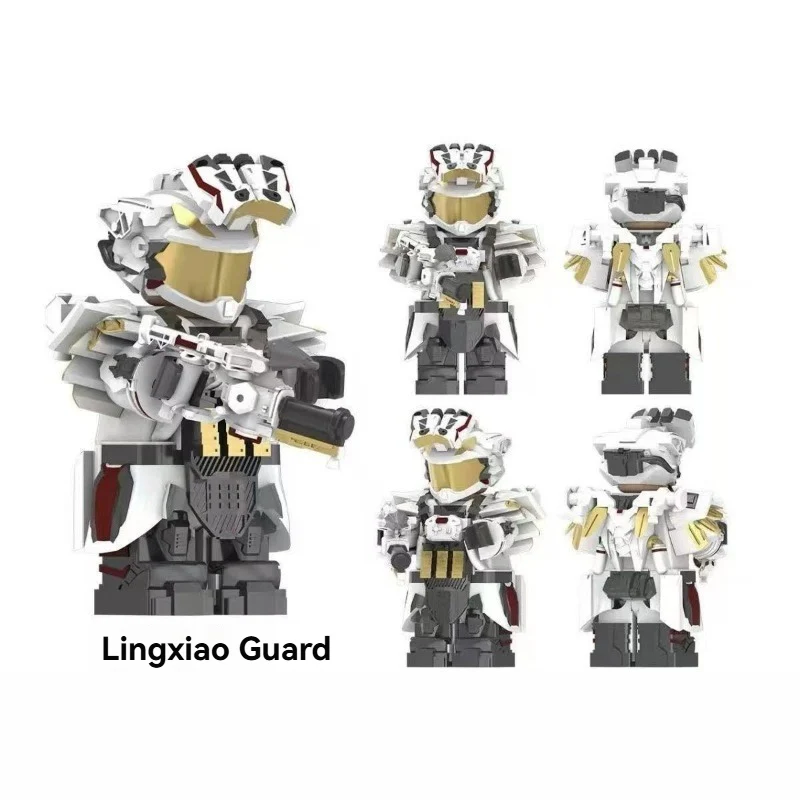 YZ00140A-00148A Operation Delta Force (without weapons fragments) - Military Special Forces Minifigures - Image 4
