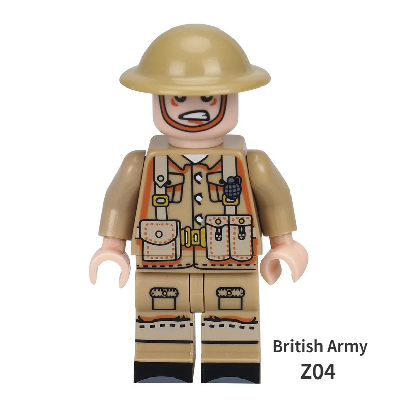 Z03-Z08 Military minifigures - Image 3