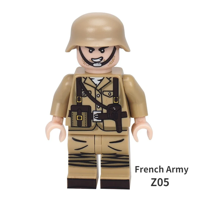 Z03-Z08 Military minifigures - Image 4