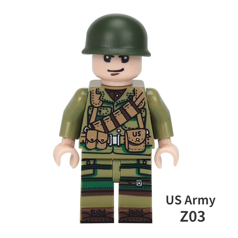 Z03-Z08 Military minifigures - Image 8