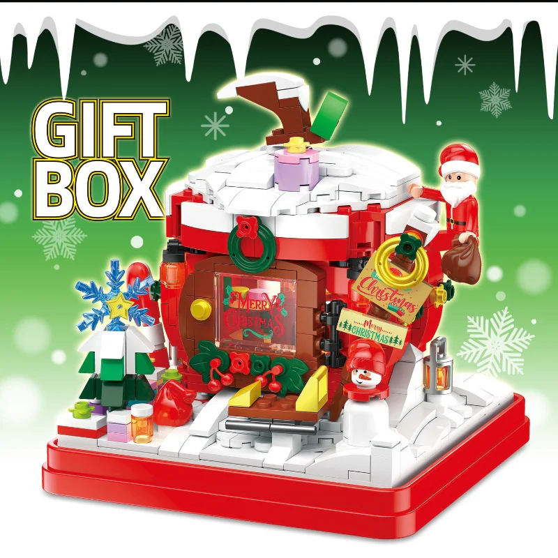ZHEGAO Gift Box：Christmas House & Christmas House - Image 2