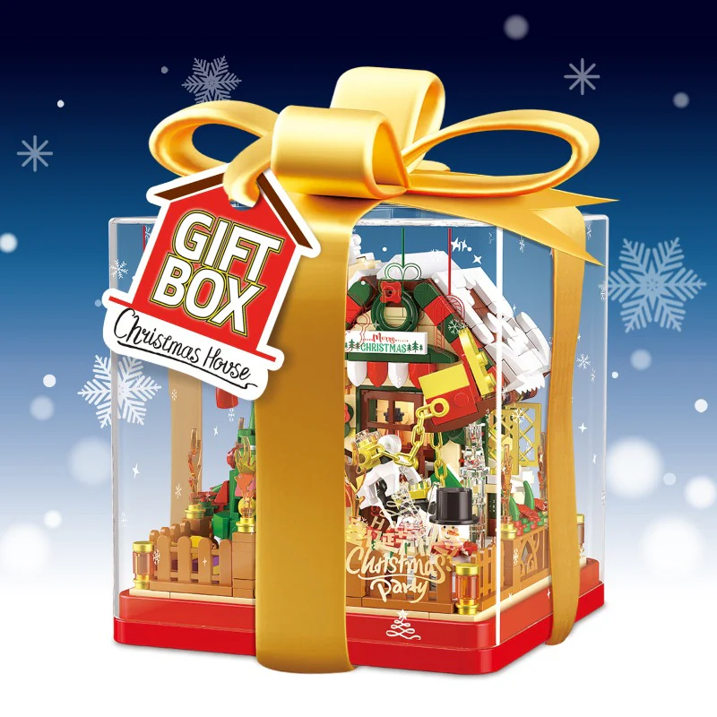 ZHEGAO Gift Box：Christmas House & Christmas House - Image 3