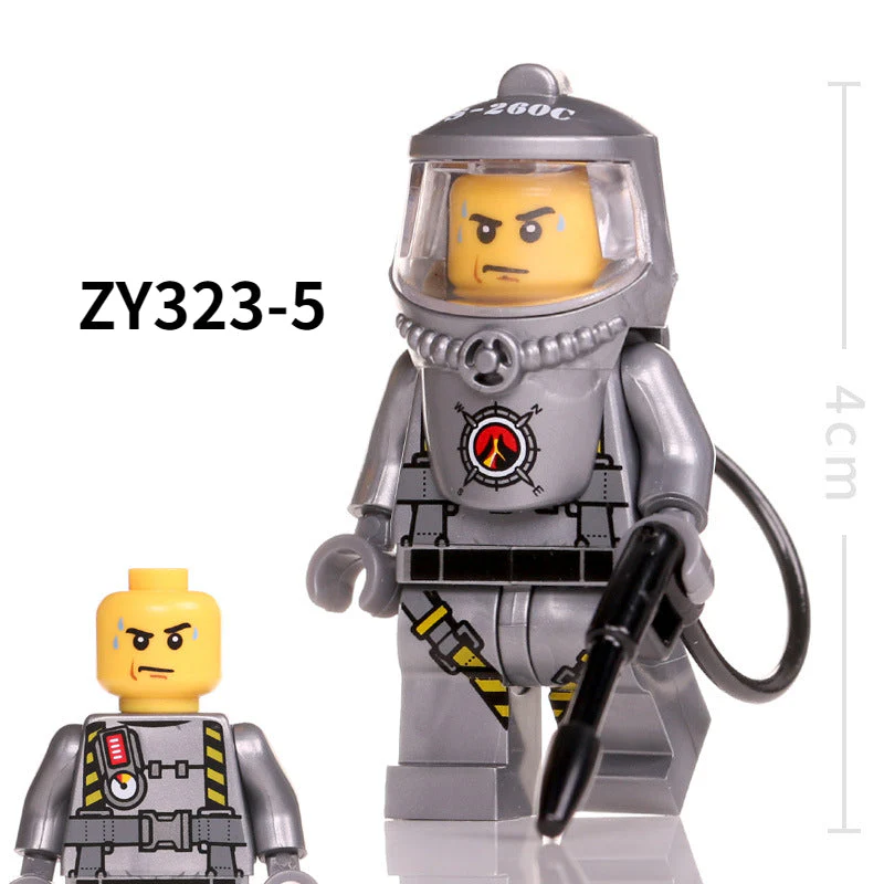 ZY323 Halloween Cemetery Zombie Minifigures - Image 13