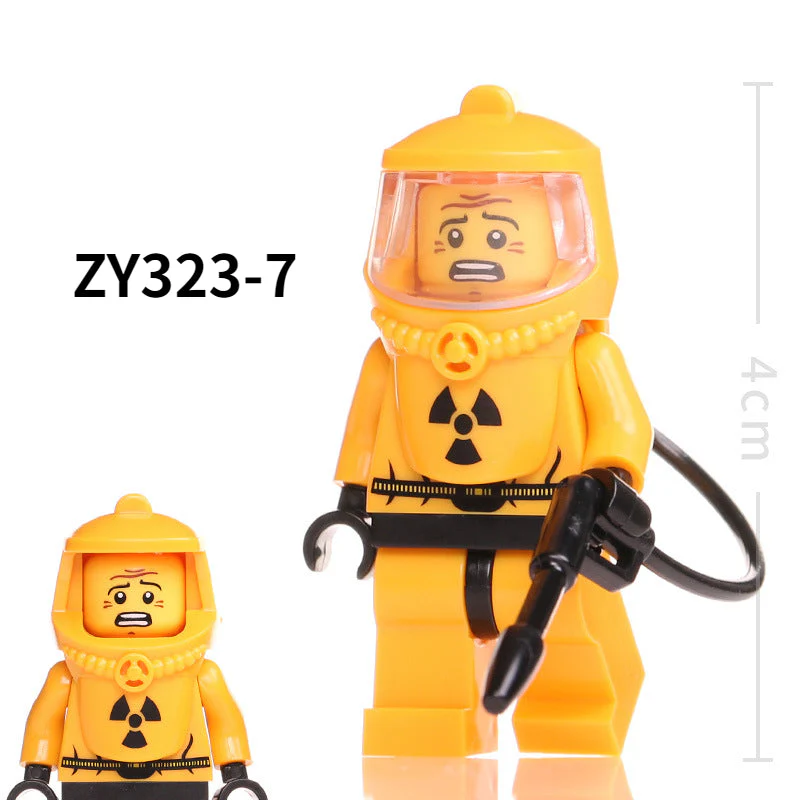 ZY323 Halloween Cemetery Zombie Minifigures - Image 15