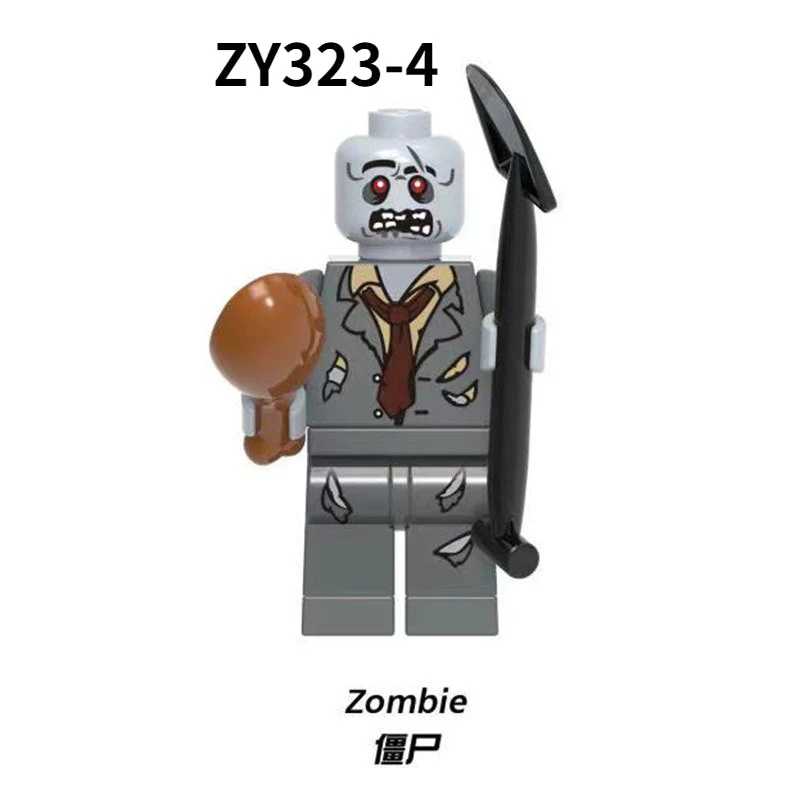 ZY323 Halloween Cemetery Zombie Minifigures - Image 5